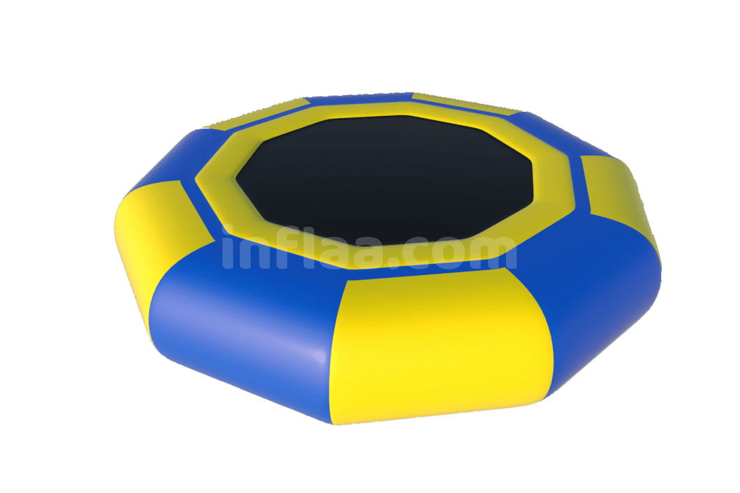 INFLATABLE FLOATING WATER PARK ELEMENT TRAMPOLINE right side