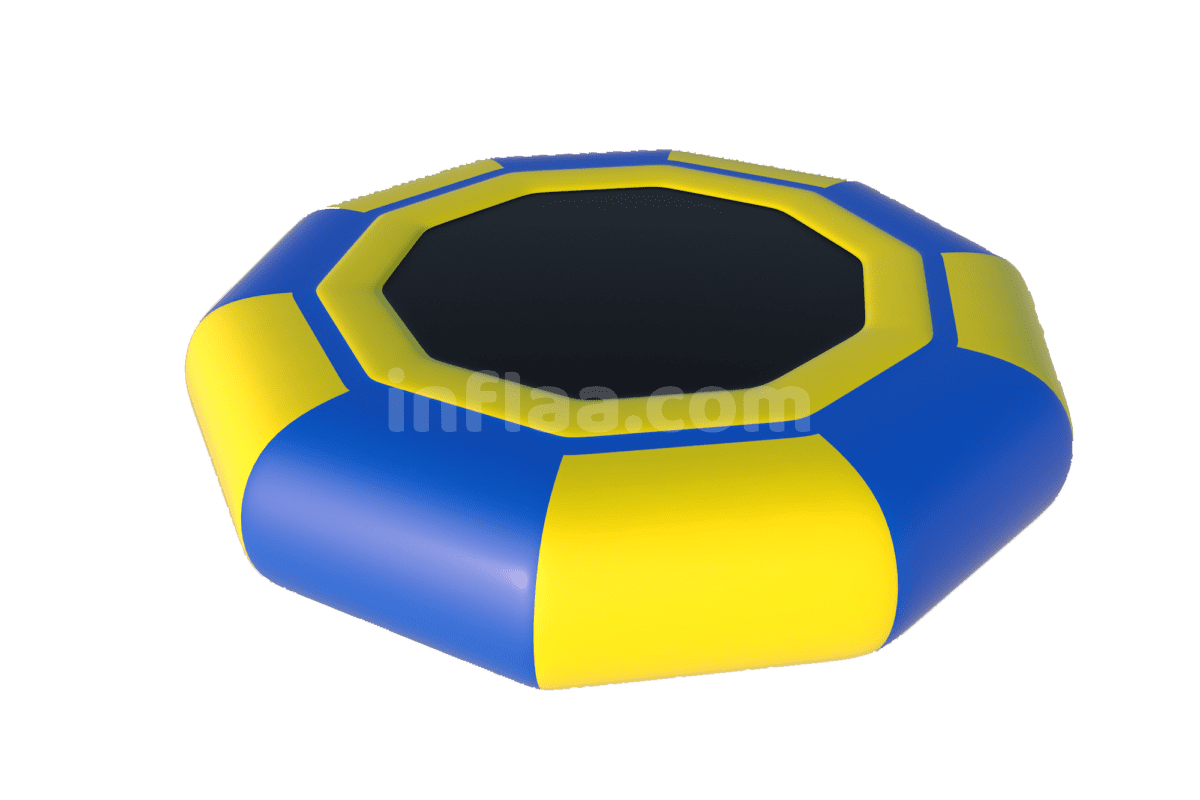INFLATABLE FLOATING WATER PARK ELEMENT TRAMPOLINE right side