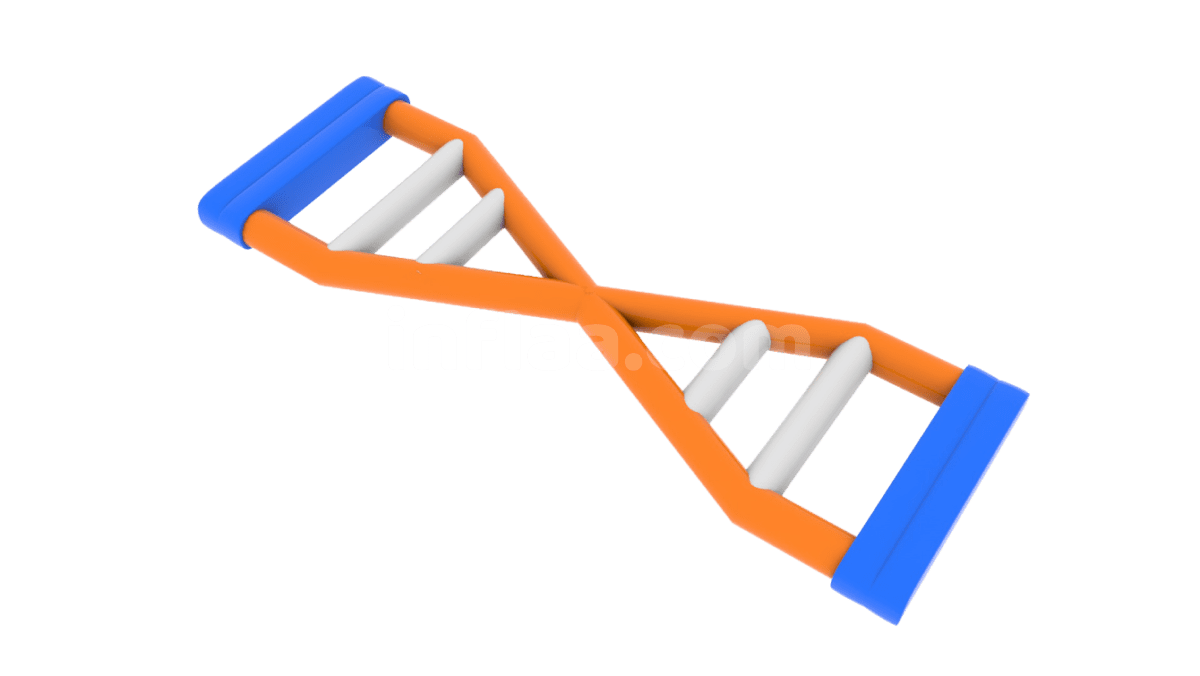 INFLATABLE FLOATING WATER PARK ELEMENT LADDER left side