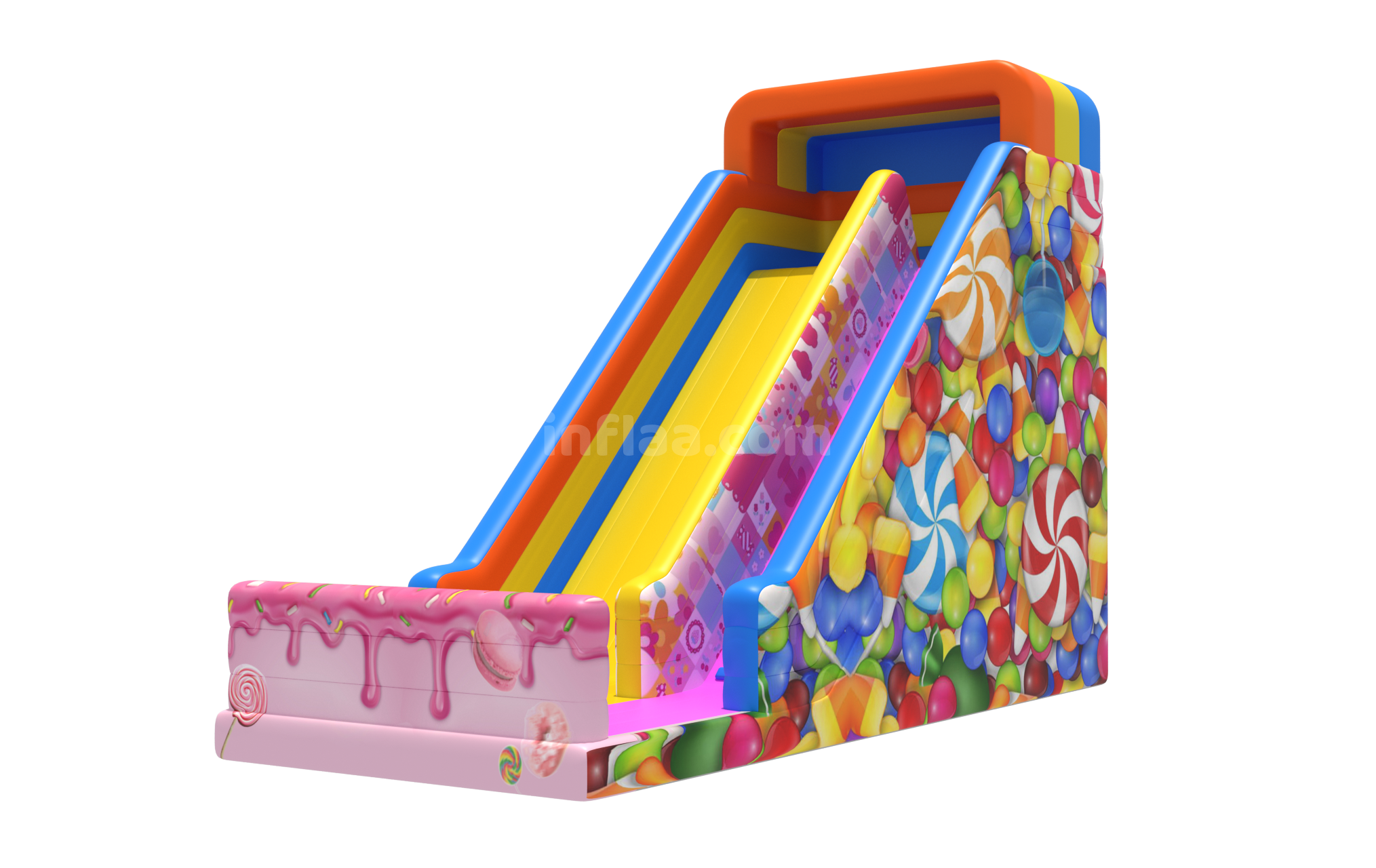 INFLATABLE SLIDE CANDY VERTIGO - inflaa.com