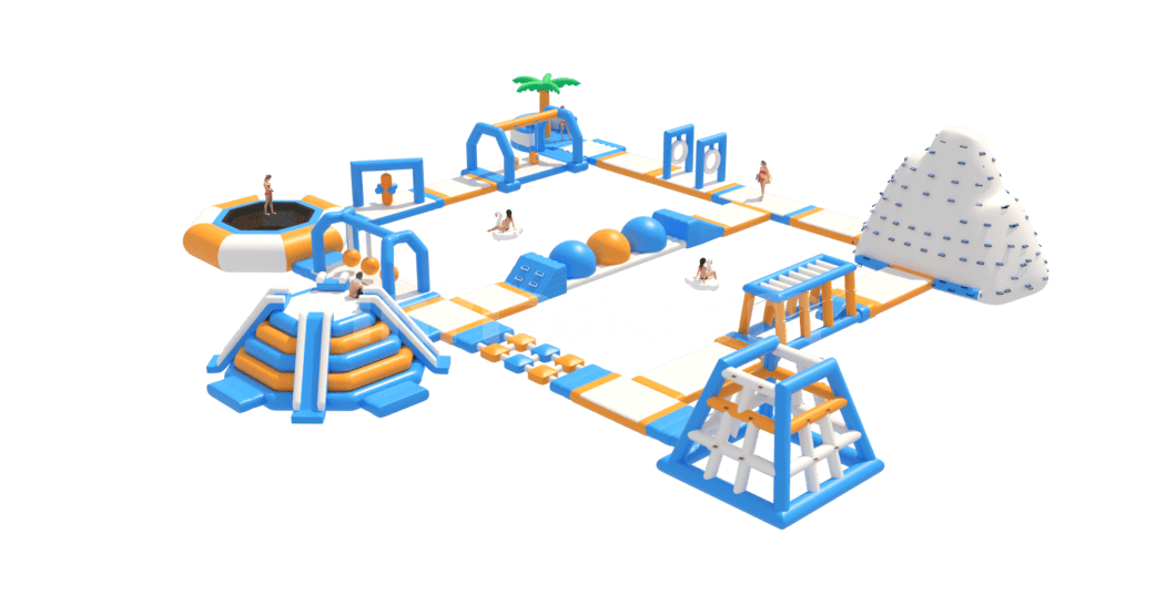 INFLATABLE FLOATING WATER PARK PYRAMIDS - inflaa.com