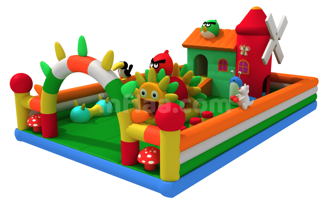 Toads Inflatable INFLATABLE PLAYGROUND TOADSTOOLS - inflaa.com