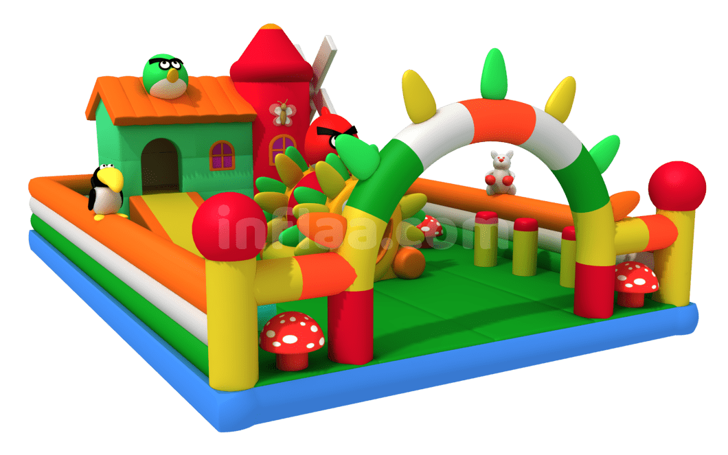 Toads Inflatable INFLATABLE PLAYGROUND TOADSTOOLS - inflaa.com